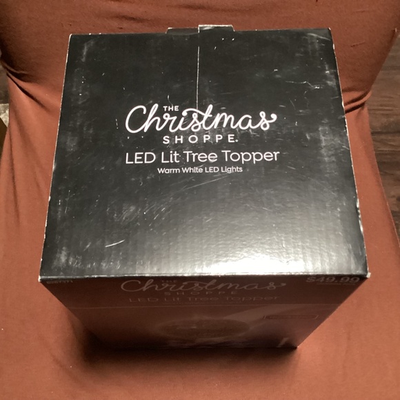 The Christmas Shoppe LED Lit Tree Topper New - Picture 8 of 17